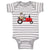 Baby Clothes Cow in Tractor Farm Baby Bodysuits Boy & Girl Cotton