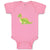 Baby Clothes Dinosaur Fat Dinosaurs Dino Trex Baby Bodysuits Boy & Girl Cotton