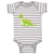 Baby Clothes Dinosaur Fat Dinosaurs Dino Trex Baby Bodysuits Boy & Girl Cotton