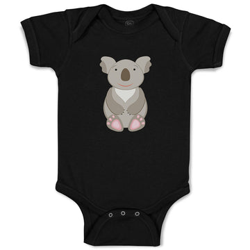 Baby Clothes Koala Sitting Funny Humor Baby Bodysuits Boy & Girl Cotton