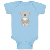 Baby Clothes Koala Sitting Funny Humor Baby Bodysuits Boy & Girl Cotton