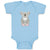 Baby Clothes Koala Sitting Funny Humor Baby Bodysuits Boy & Girl Cotton