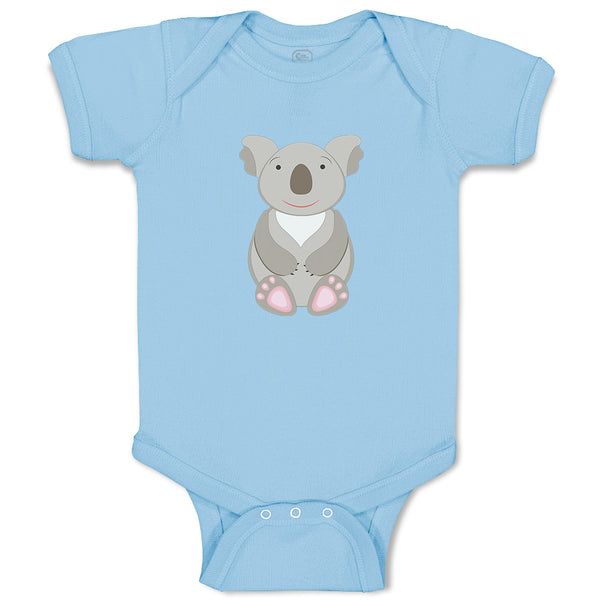 Baby Clothes Koala Sitting Funny Humor Baby Bodysuits Boy & Girl Cotton