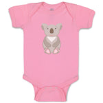 Baby Clothes Koala Sitting Funny Humor Baby Bodysuits Boy & Girl Cotton