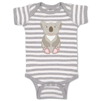 Baby Clothes Koala Sitting Funny Humor Baby Bodysuits Boy & Girl Cotton