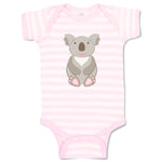 Baby Clothes Koala Sitting Funny Humor Baby Bodysuits Boy & Girl Cotton