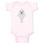 Baby Clothes Fur Seal White Ocean Sea Life Baby Bodysuits Boy & Girl Cotton