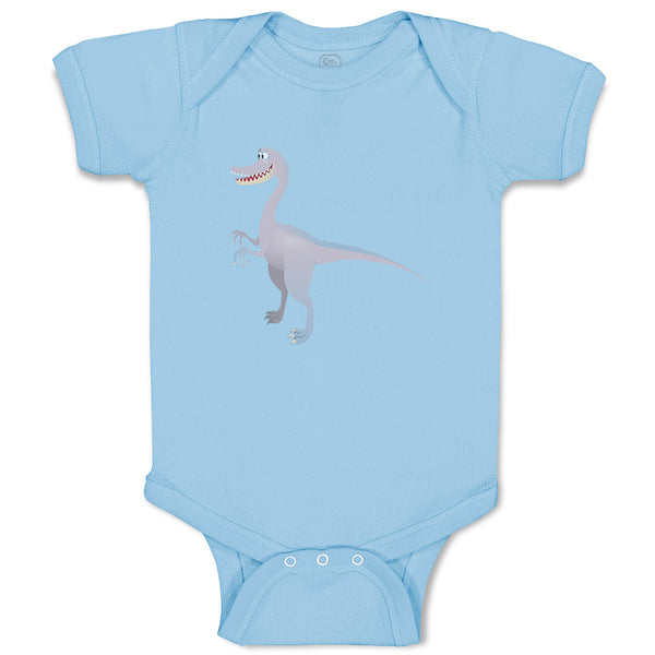 Baby Clothes Dinosaur Smiling Dinosaurs Dino Trex Baby Bodysuits Cotton