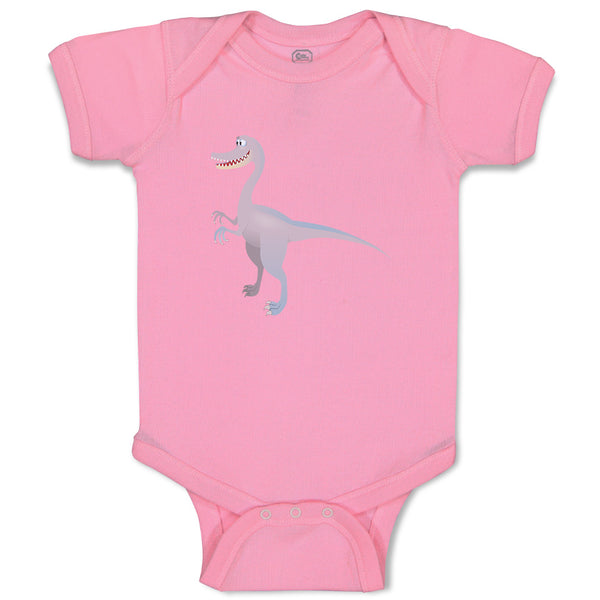 Baby Clothes Dinosaur Smiling Dinosaurs Dino Trex Baby Bodysuits Cotton