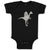 Baby Clothes Dinosaur Grey Dinosaurs Dino Trex Baby Bodysuits Boy & Girl Cotton