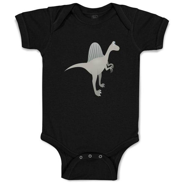 Baby Clothes Dinosaur Grey Dinosaurs Dino Trex Baby Bodysuits Boy & Girl Cotton