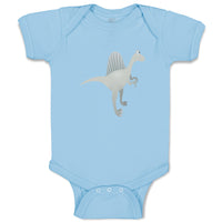 Baby Clothes Dinosaur Grey Dinosaurs Dino Trex Baby Bodysuits Boy & Girl Cotton