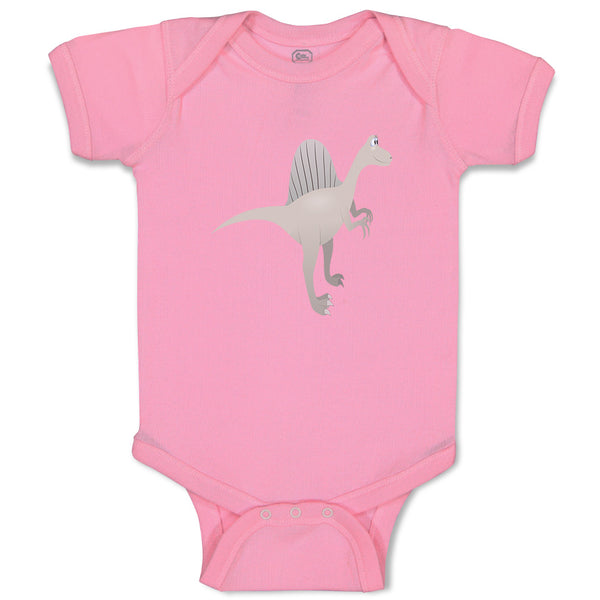 Baby Clothes Dinosaur Grey Dinosaurs Dino Trex Baby Bodysuits Boy & Girl Cotton