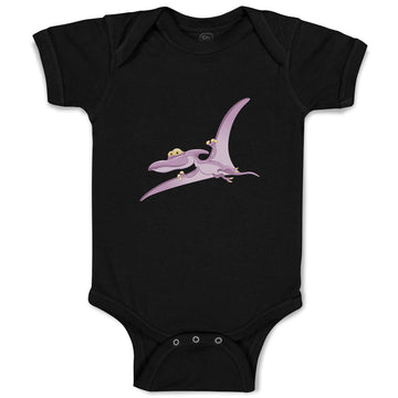 Baby Clothes Dinosaur Pink Flying Dinosaurs Dino Trex Baby Bodysuits Cotton