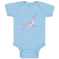Baby Clothes Dinosaur Pink Flying Dinosaurs Dino Trex Baby Bodysuits Cotton