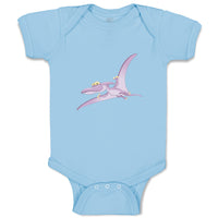Baby Clothes Dinosaur Pink Flying Dinosaurs Dino Trex Baby Bodysuits Cotton