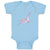 Baby Clothes Dinosaur Pink Flying Dinosaurs Dino Trex Baby Bodysuits Cotton
