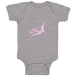 Baby Clothes Dinosaur Pink Flying Dinosaurs Dino Trex Baby Bodysuits Cotton