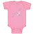 Baby Clothes Dinosaur Pink Flying Dinosaurs Dino Trex Baby Bodysuits Cotton