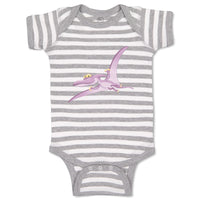 Baby Clothes Dinosaur Pink Flying Dinosaurs Dino Trex Baby Bodysuits Cotton