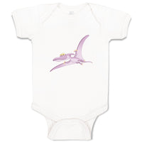 Baby Clothes Dinosaur Pink Flying Dinosaurs Dino Trex Baby Bodysuits Cotton