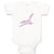 Baby Clothes Dinosaur Pink Flying Dinosaurs Dino Trex Baby Bodysuits Cotton
