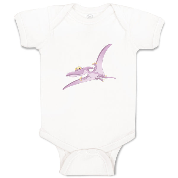 Baby Clothes Dinosaur Pink Flying Dinosaurs Dino Trex Baby Bodysuits Cotton