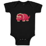 Baby Clothes Dinosaur Fat with Horns Dinosaurs Dino Trex Baby Bodysuits Cotton