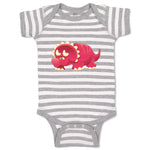 Baby Clothes Dinosaur Fat with Horns Dinosaurs Dino Trex Baby Bodysuits Cotton
