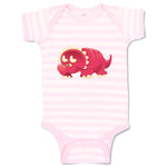 Baby Clothes Dinosaur Fat with Horns Dinosaurs Dino Trex Baby Bodysuits Cotton