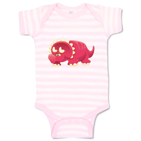 Baby Clothes Dinosaur Fat with Horns Dinosaurs Dino Trex Baby Bodysuits Cotton