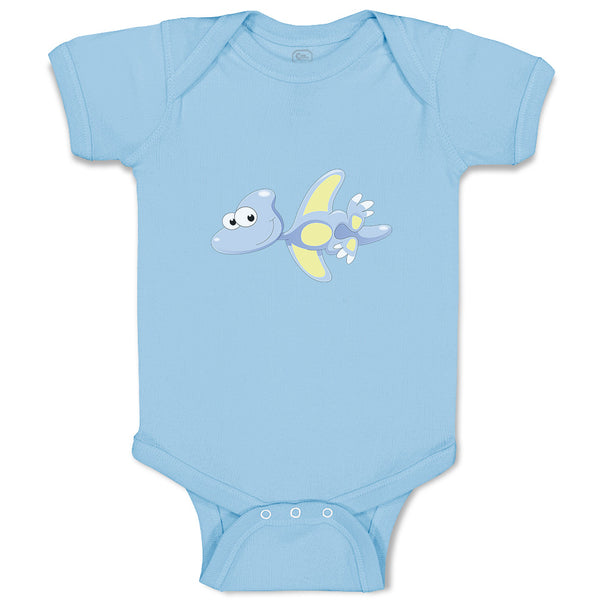 Baby Clothes Baby Dinosaur Flying Dinosaurs Dino Trex Baby Bodysuits Cotton