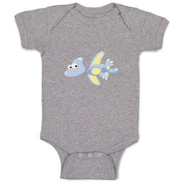 Baby Clothes Baby Dinosaur Flying Dinosaurs Dino Trex Baby Bodysuits Cotton