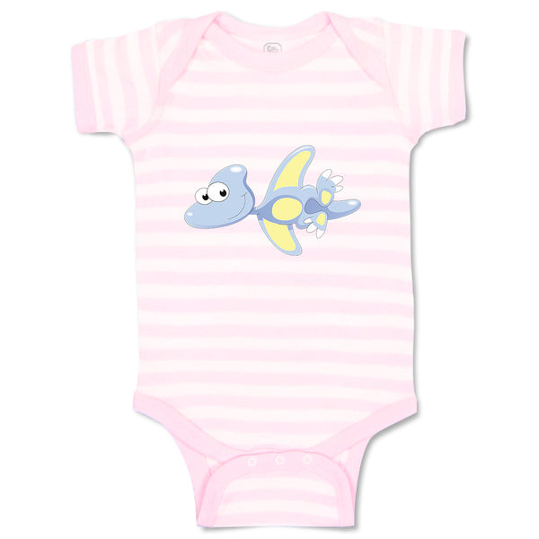 Baby Clothes Baby Dinosaur Flying Dinosaurs Dino Trex Baby Bodysuits Cotton