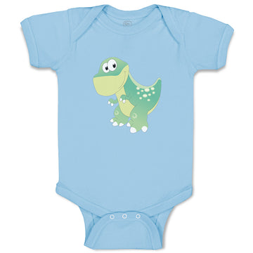 Baby Clothes Baby Dinosaur Green Dinosaurs Dino Trex Baby Bodysuits Cotton