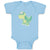 Baby Clothes Baby Dinosaur Green Dinosaurs Dino Trex Baby Bodysuits Cotton