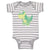 Baby Clothes Baby Dinosaur Green Dinosaurs Dino Trex Baby Bodysuits Cotton