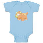 Baby Clothes Baby Dinosaur with Horns Fat Dinosaurs Dino Trex Baby Bodysuits