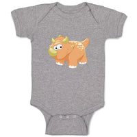 Baby Clothes Baby Dinosaur with Horns Fat Dinosaurs Dino Trex Baby Bodysuits