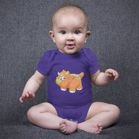 Baby Dinosaur with Horns Fat Dinosaurs Dino Trex