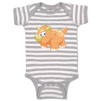 Baby Clothes Baby Dinosaur with Horns Fat Dinosaurs Dino Trex Baby Bodysuits