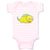 Baby Clothes Dinosaur Yellow Blue Smiling Dinosaurs Dino Trex Baby Bodysuits