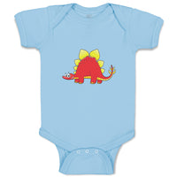 Dinosaur Red Small Head Smiling Dinosaurs Dino Trex