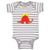 Baby Clothes Dinosaur Red Small Head Smiling Dinosaurs Dino Trex Baby Bodysuits