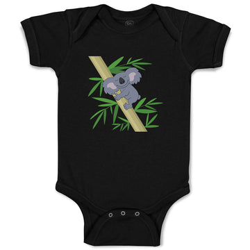 Baby Clothes Koala Hugging Bamboo Funny Humor Baby Bodysuits Boy & Girl Cotton