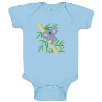 Baby Clothes Koala Hugging Bamboo Funny Humor Baby Bodysuits Boy & Girl Cotton