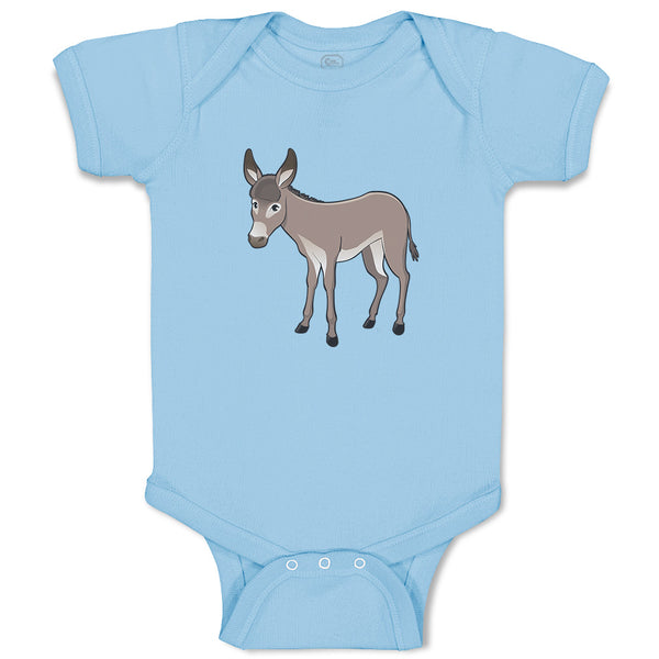 Baby Clothes Donkey Farm Animals Farm Baby Bodysuits Boy & Girl Cotton