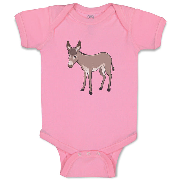 Baby Clothes Donkey Farm Animals Farm Baby Bodysuits Boy & Girl Cotton