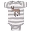 Baby Clothes Donkey Farm Animals Farm Baby Bodysuits Boy & Girl Cotton