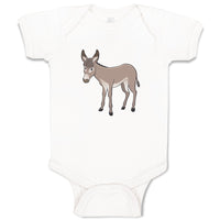 Baby Clothes Donkey Farm Animals Farm Baby Bodysuits Boy & Girl Cotton